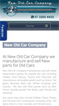 Mobile Screenshot of newoldcarcompany.com.au