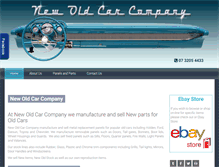 Tablet Screenshot of newoldcarcompany.com.au